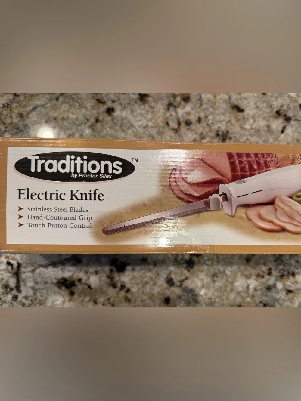 Electric Carving Knife - White